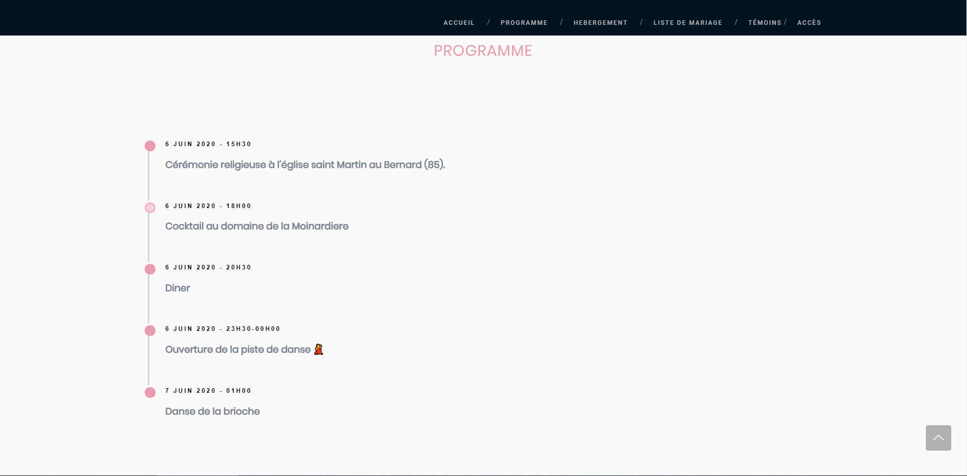 Marie et Pierre 2020